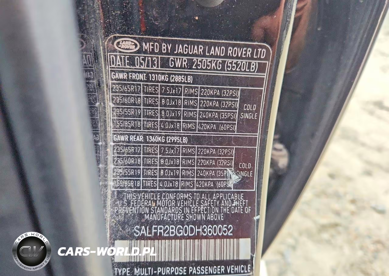 2013 Land Rover Lr2 Hse VIN:SALFR2BG0DH360052 - 13