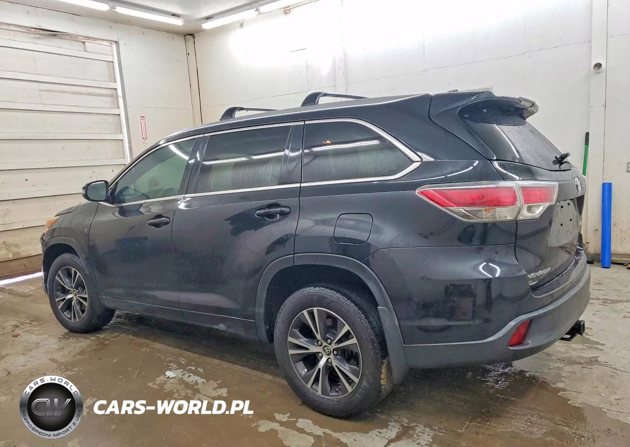 2016 Toyota Highlander Xle VIN:5TDJKRFH2GS225608 - 2