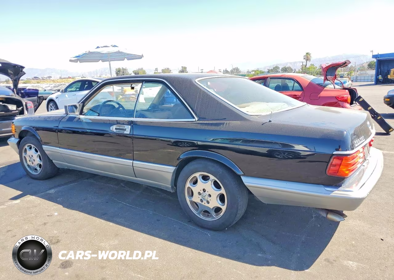1986 Mercedes-Benz 560 Sec VIN:WDBCA45D2GA253823 - 2