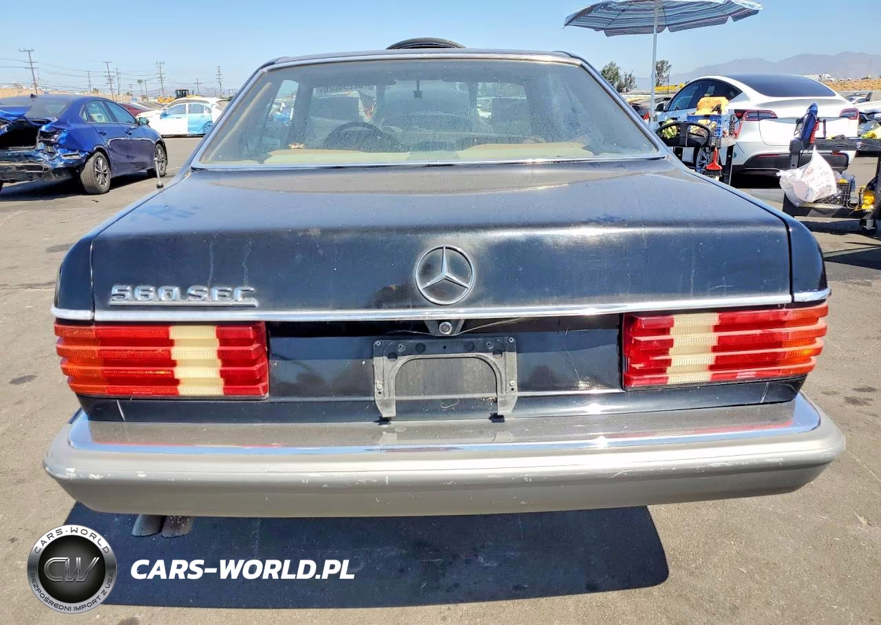 1986 Mercedes-Benz 560 Sec VIN:WDBCA45D2GA253823 - 6