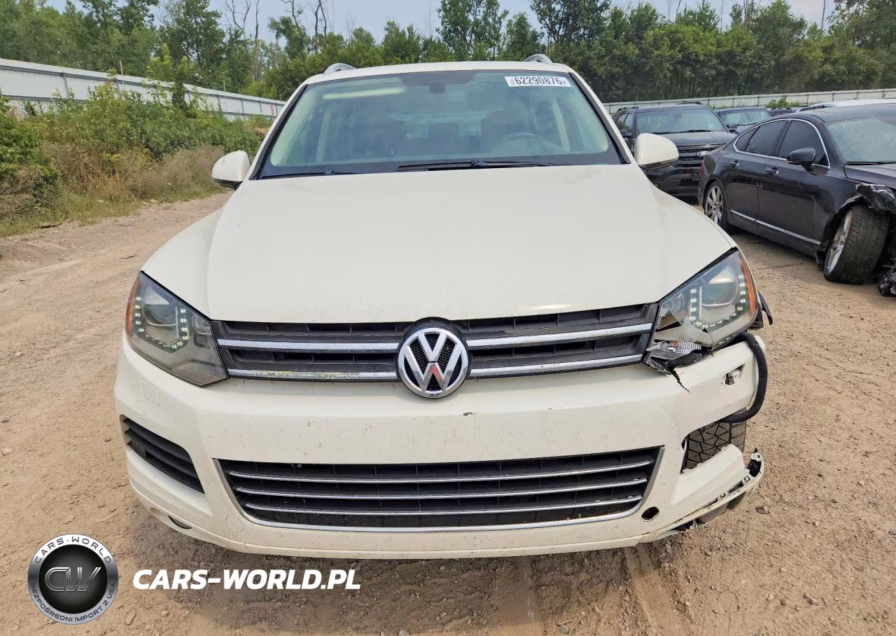 2012 Volkswagen Touareg V6 Tdi VIN:WVGFK9BPXCD003516 - 5