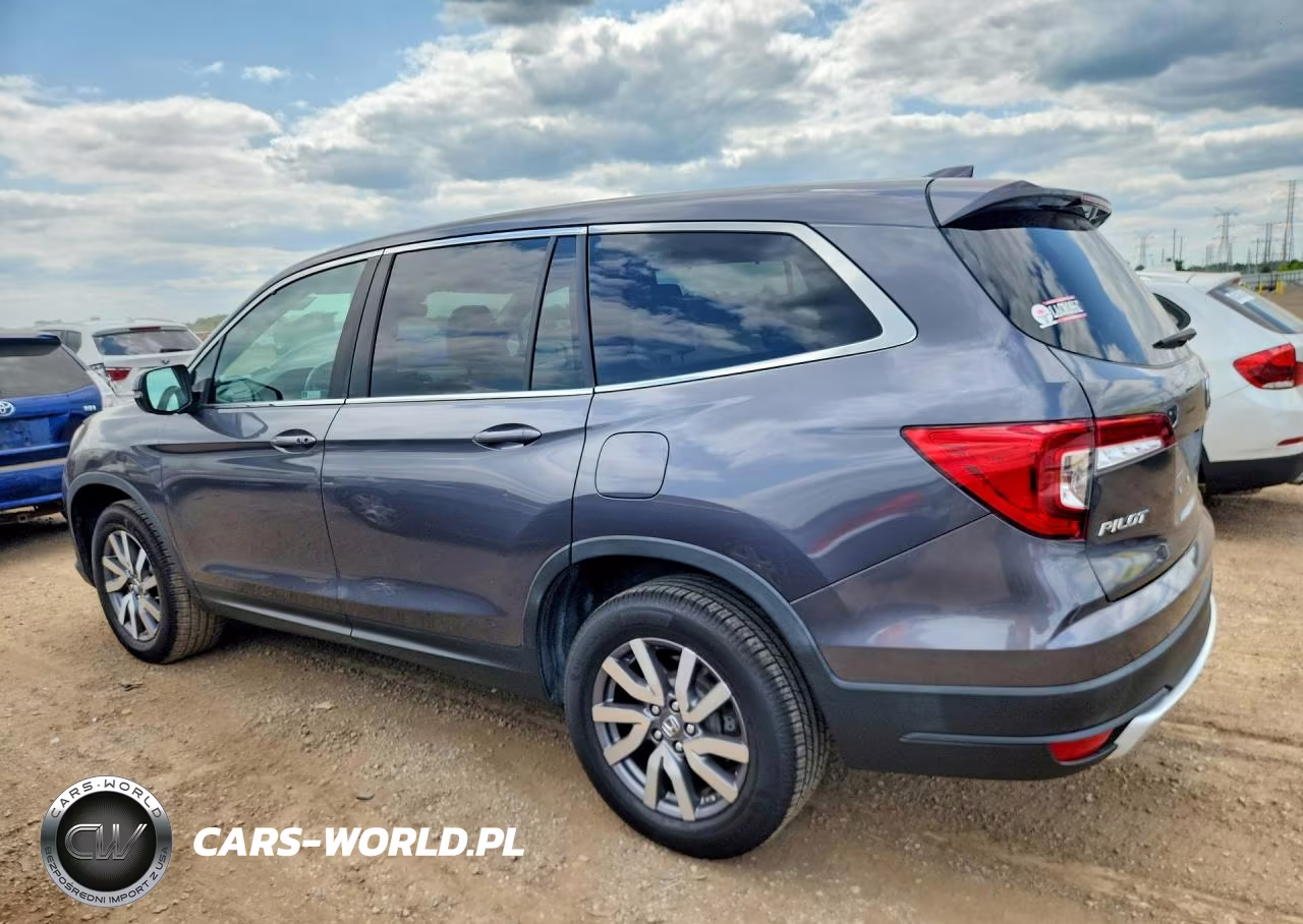 2019 Honda Pilot Exl VIN:5FNYF6H53KB045801 - 2
