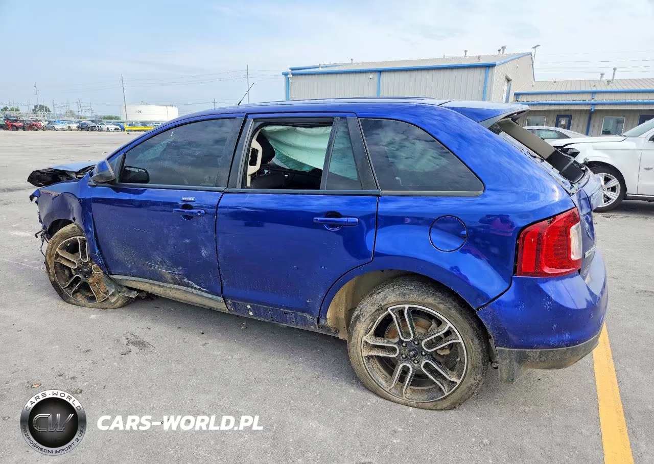 2014 Ford Edge Sel VIN:2FMDK3J9XEBB38317 - 2