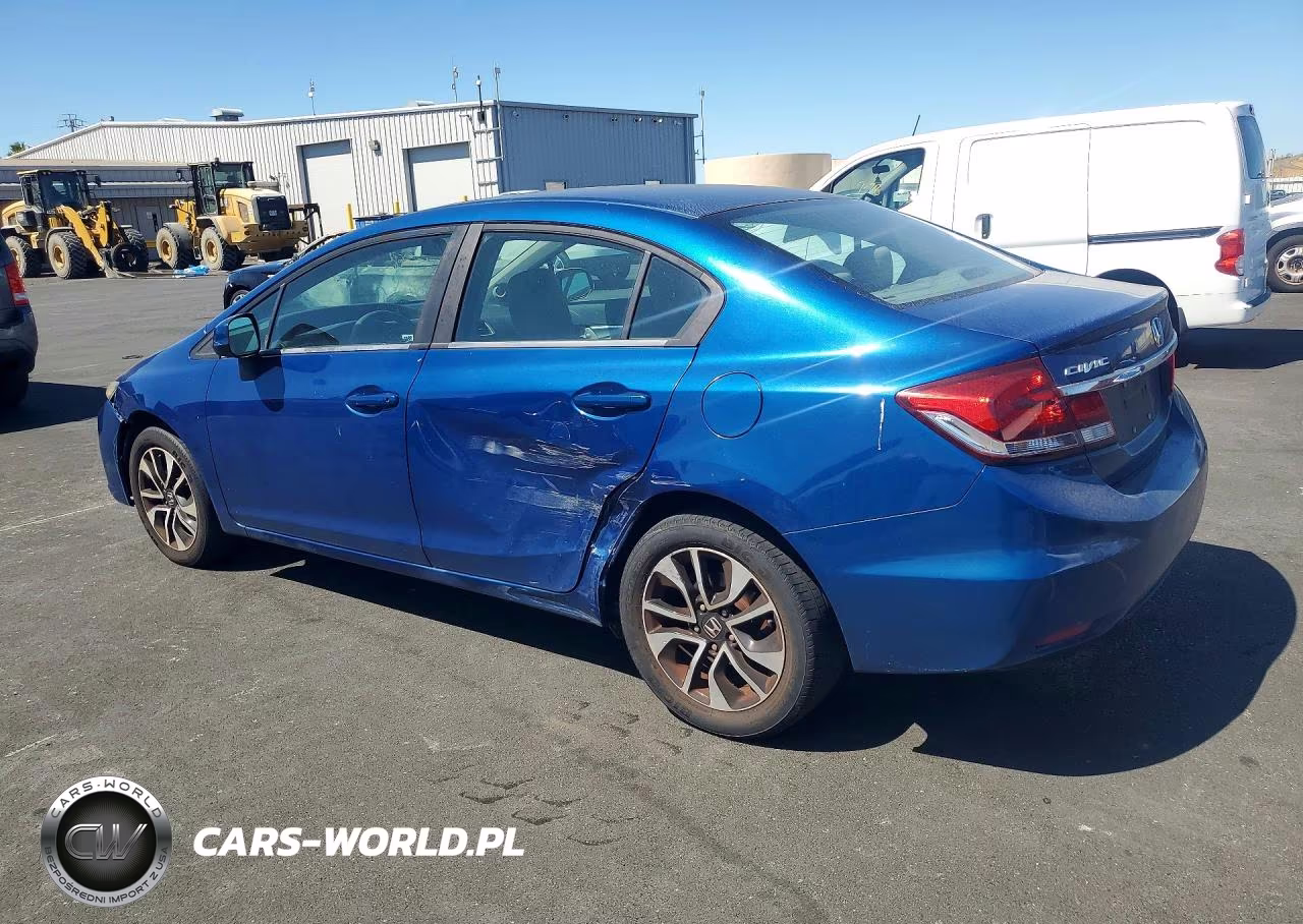 2013 Honda Civic Ex VIN:19XFB2F80DE267889 - 2