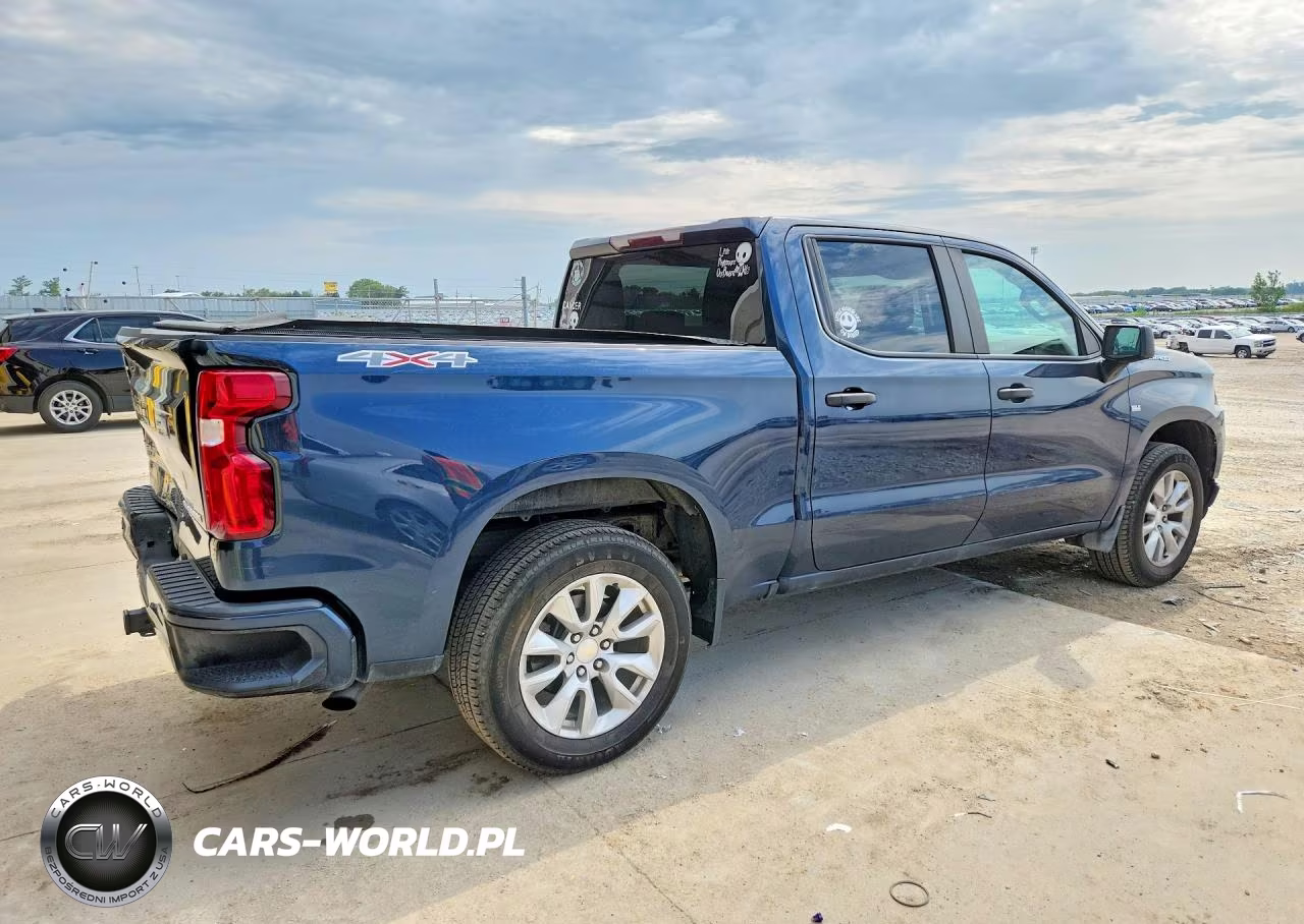 2020 Chevrolet Silverado K1500 Custom VIN:3GCPYBEK5LG343397 - 3