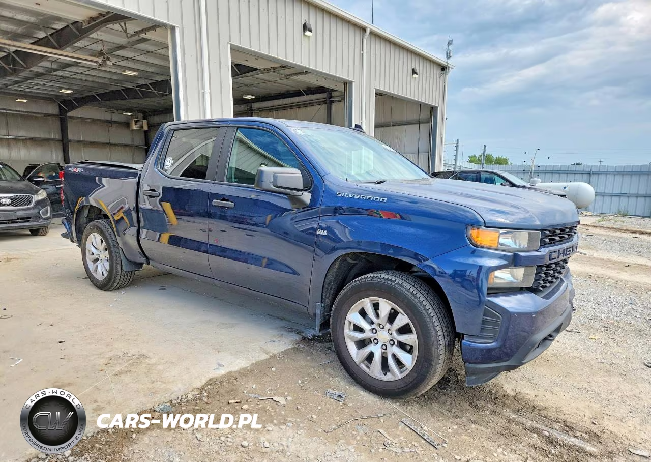 2020 Chevrolet Silverado K1500 Custom VIN:3GCPYBEK5LG343397 - 4