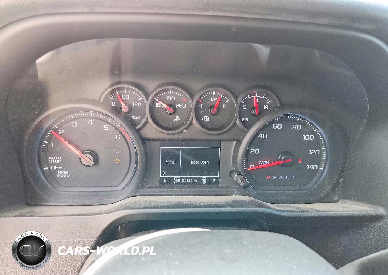 2020 Chevrolet Silverado K1500 Custom VIN:3GCPYBEK5LG343397 - 9