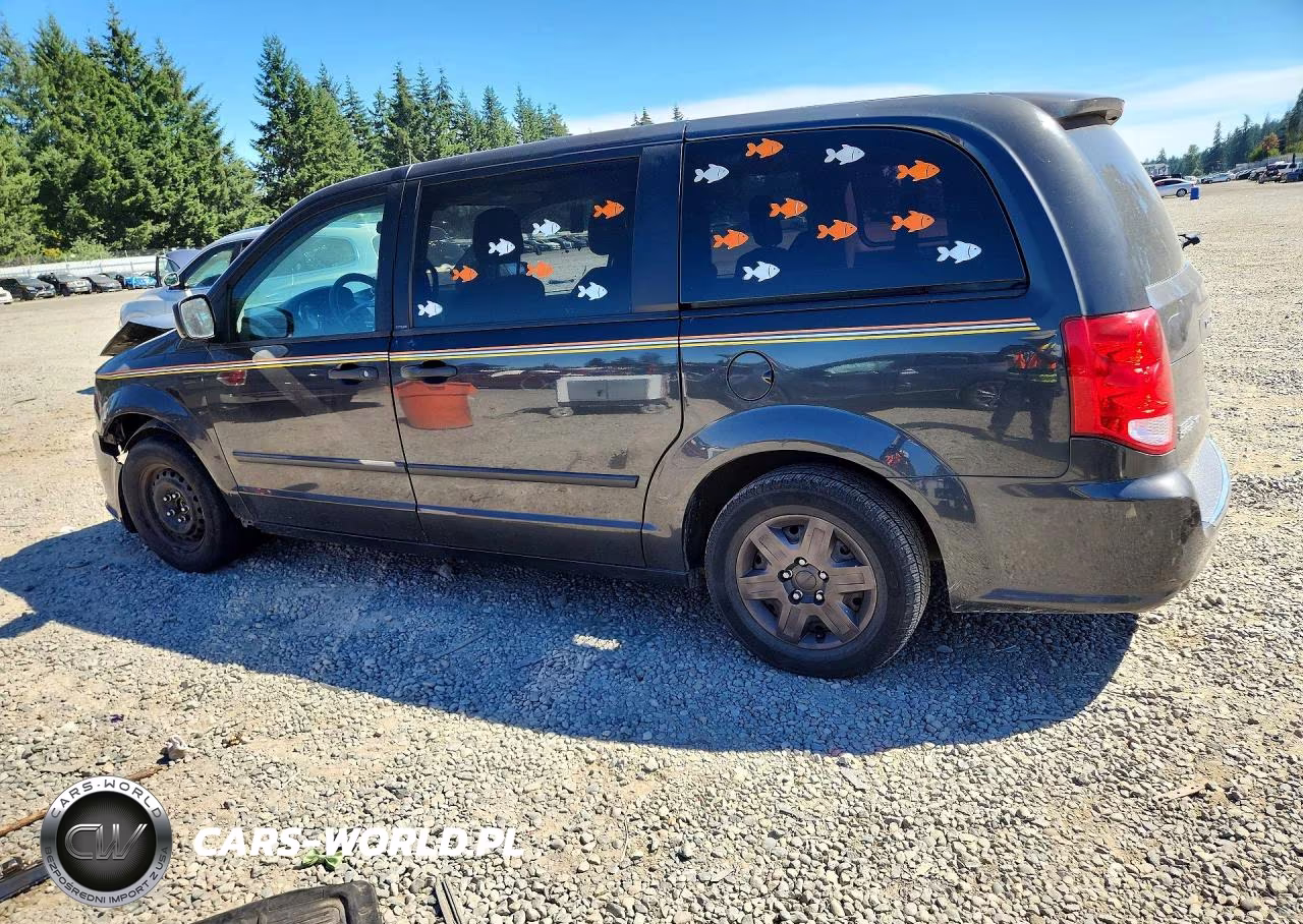 2012 Dodge Grand Caravan Se VIN:2C4RDGBG3CR343149 - 2