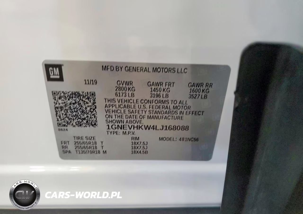 2020 Chevrolet Traverse Lt VIN:1GNEVHKW4LJ168088 - 13