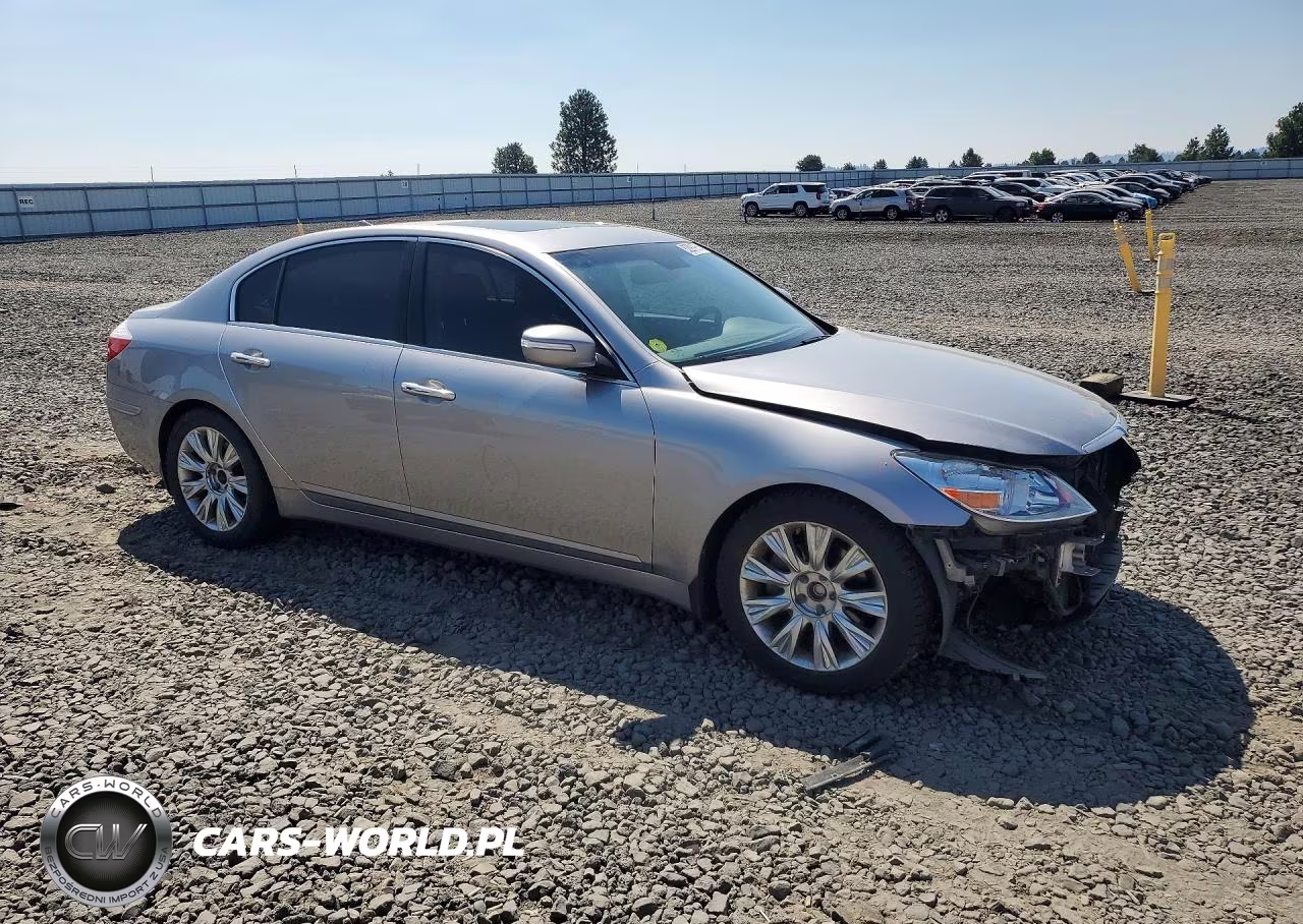 2009 Hyundai Genesis 3.8L VIN:KMHGC46E29U025984 - 4