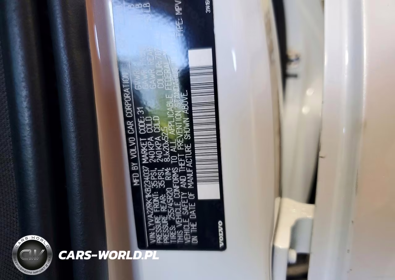 2019 Volvo Xc60 T6 Momentum VIN:LYVA22RK1KB234037 - 12