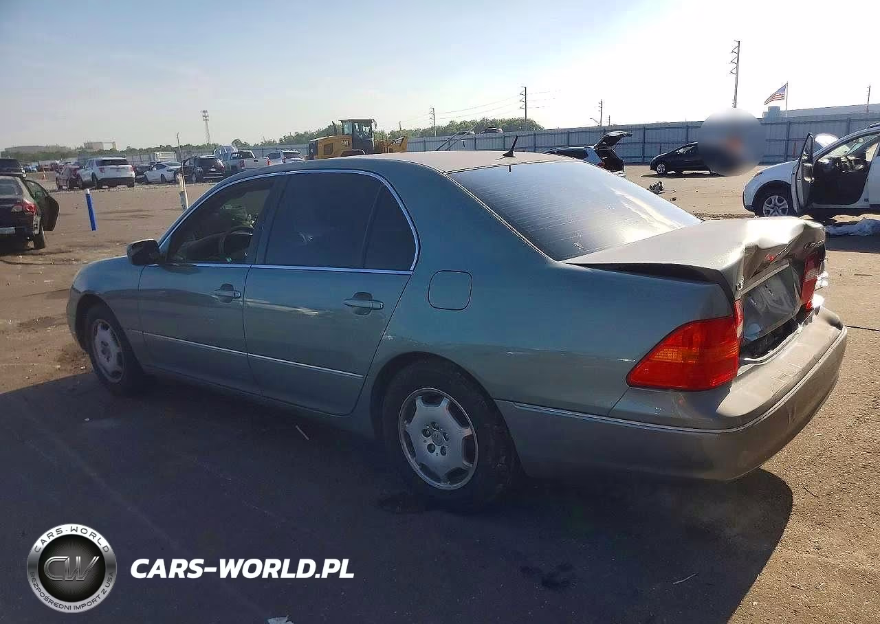 2002 Lexus Ls 430 VIN:JTHBN30F820073263 - 2