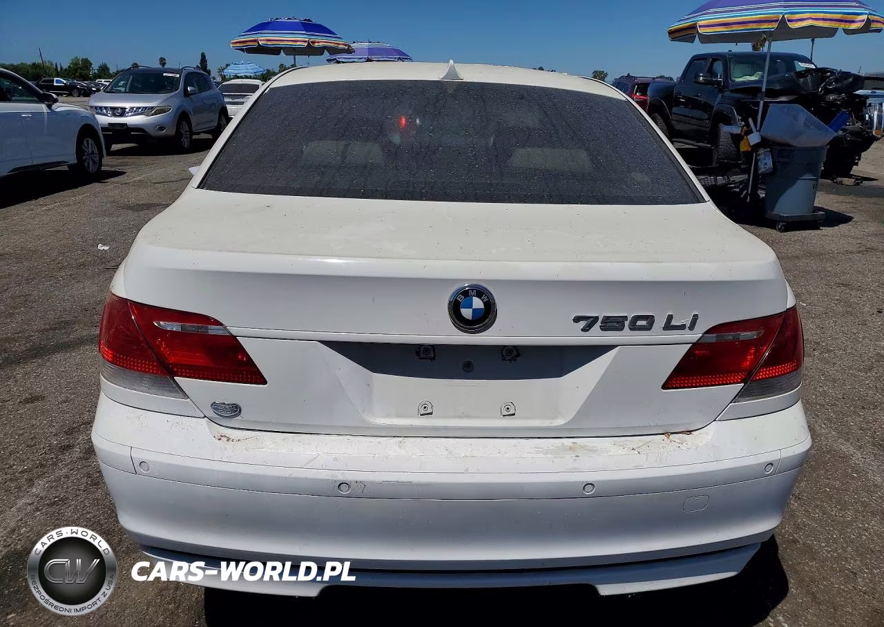 2008 BMW 750 Li VIN:WBAHN83528DT81782 - 6