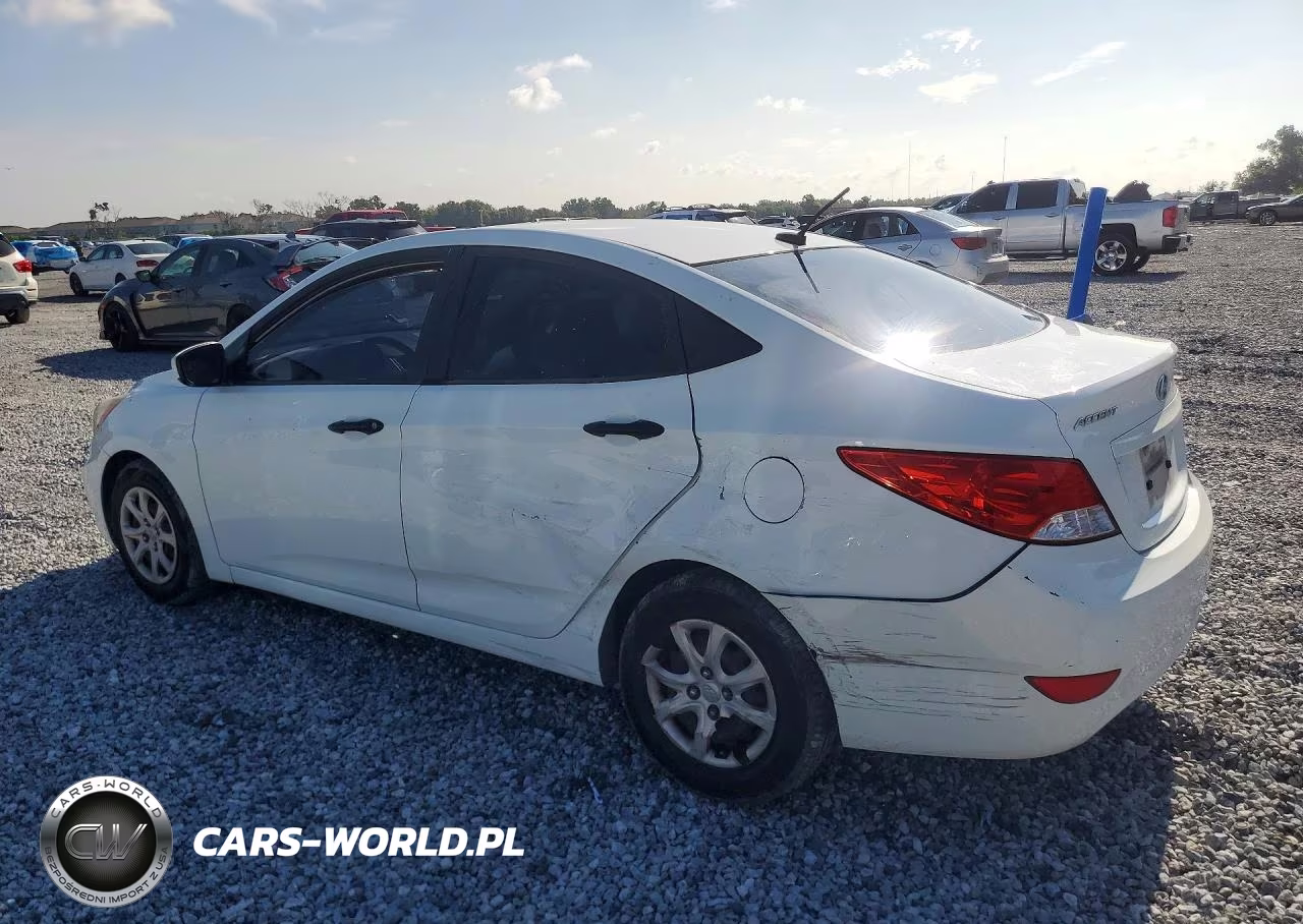 2012 Hyundai Accent Gls VIN:KMHCT4AE5CU070141 - 2