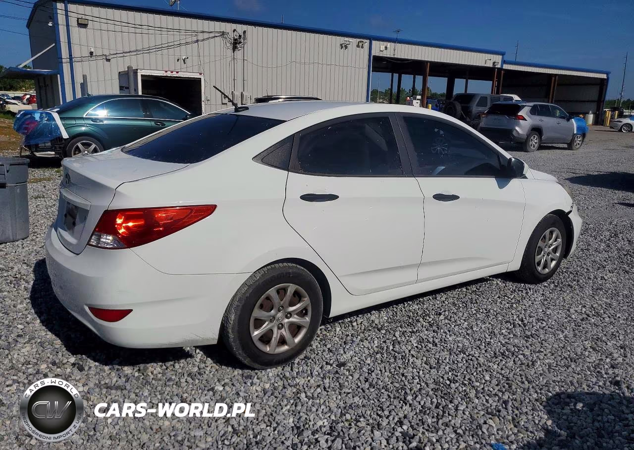 2012 Hyundai Accent Gls VIN:KMHCT4AE5CU070141 - 3