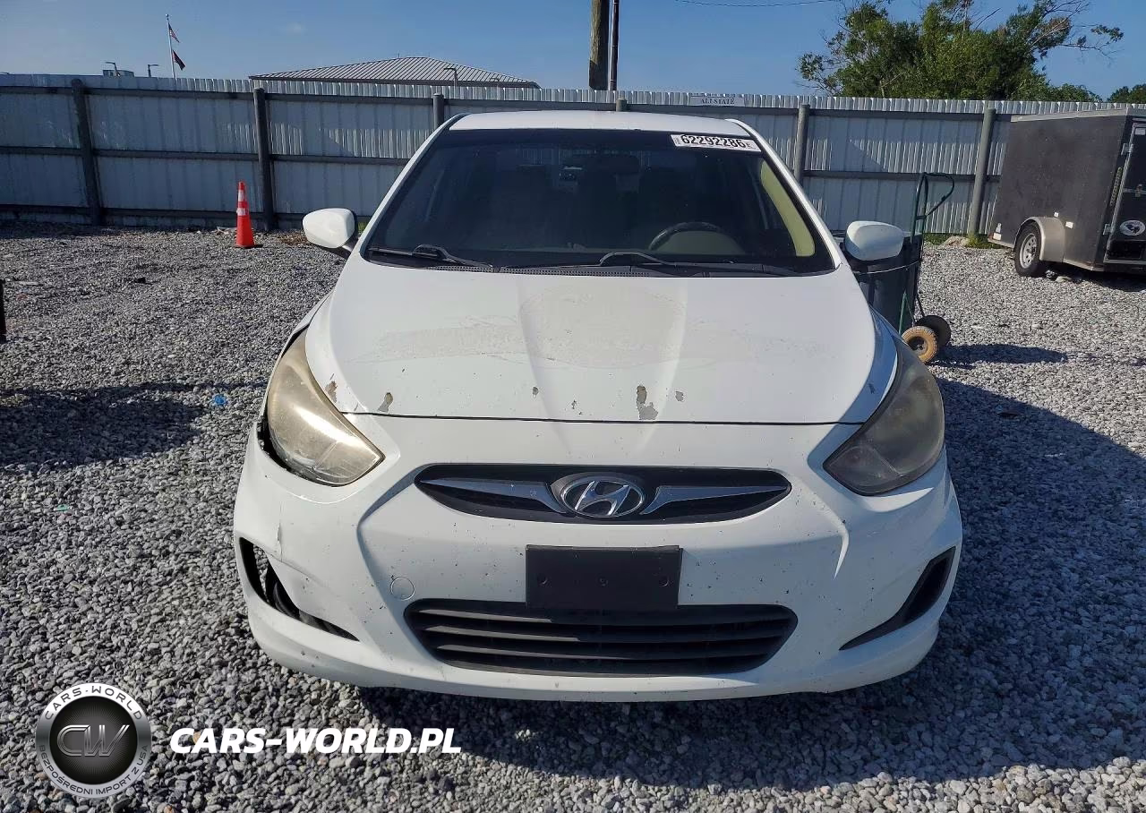 2012 Hyundai Accent Gls VIN:KMHCT4AE5CU070141 - 5