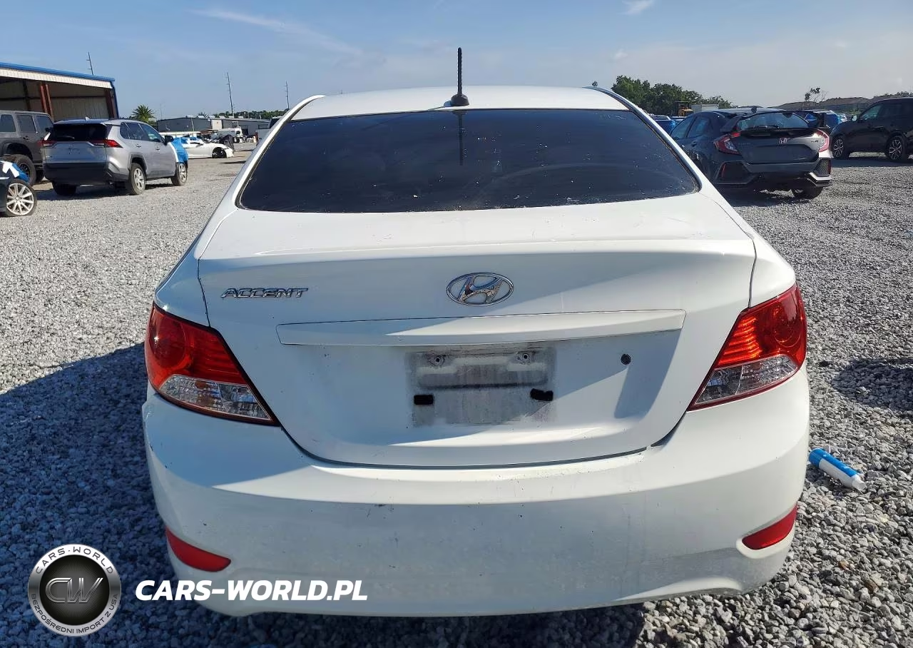 2012 Hyundai Accent Gls VIN:KMHCT4AE5CU070141 - 6
