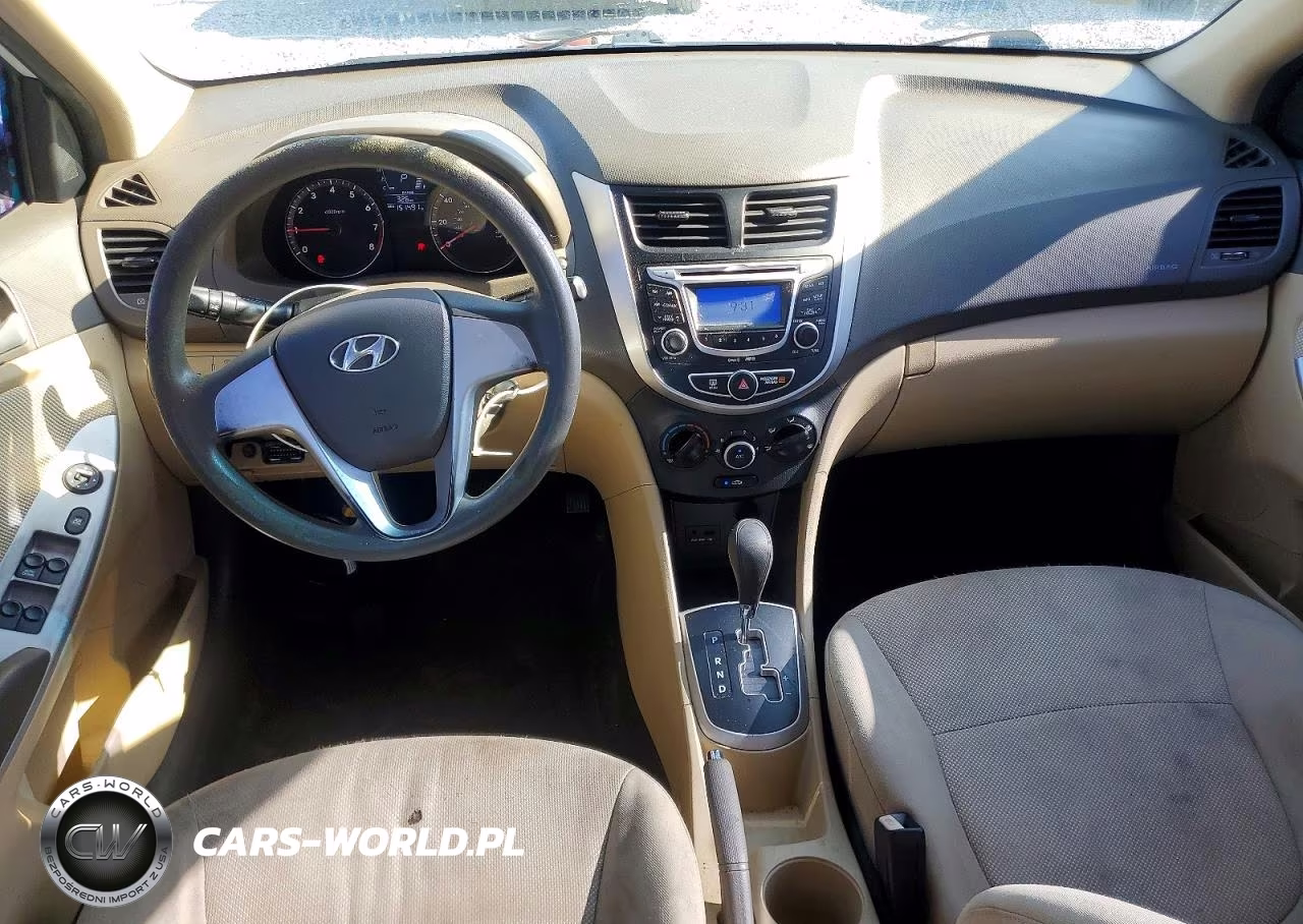 2012 Hyundai Accent Gls VIN:KMHCT4AE5CU070141 - 8