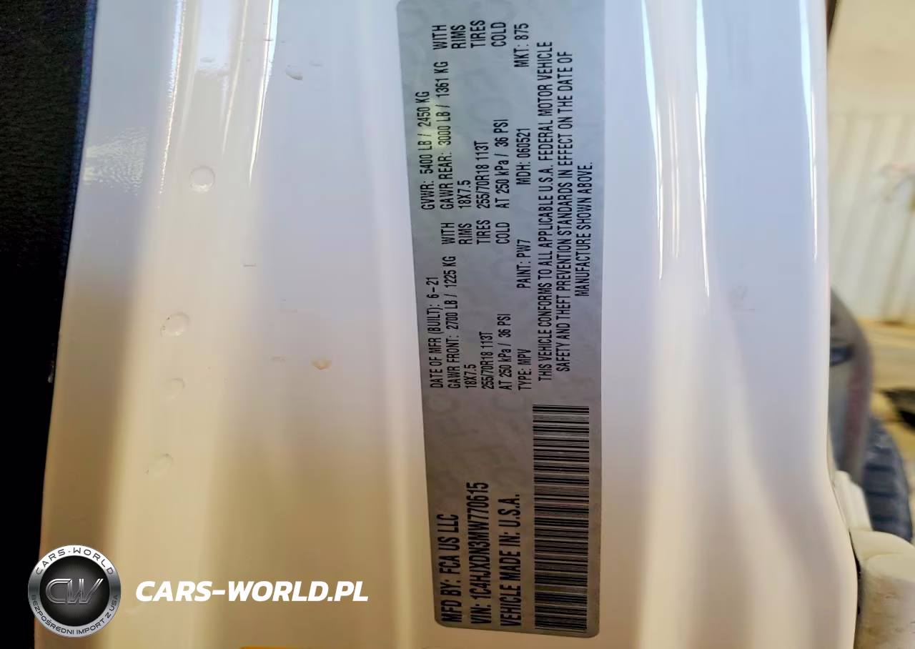 2021 Jeep Wrangler Unlimited Sport VIN:1C4HJXDN3MW770615 - 13
