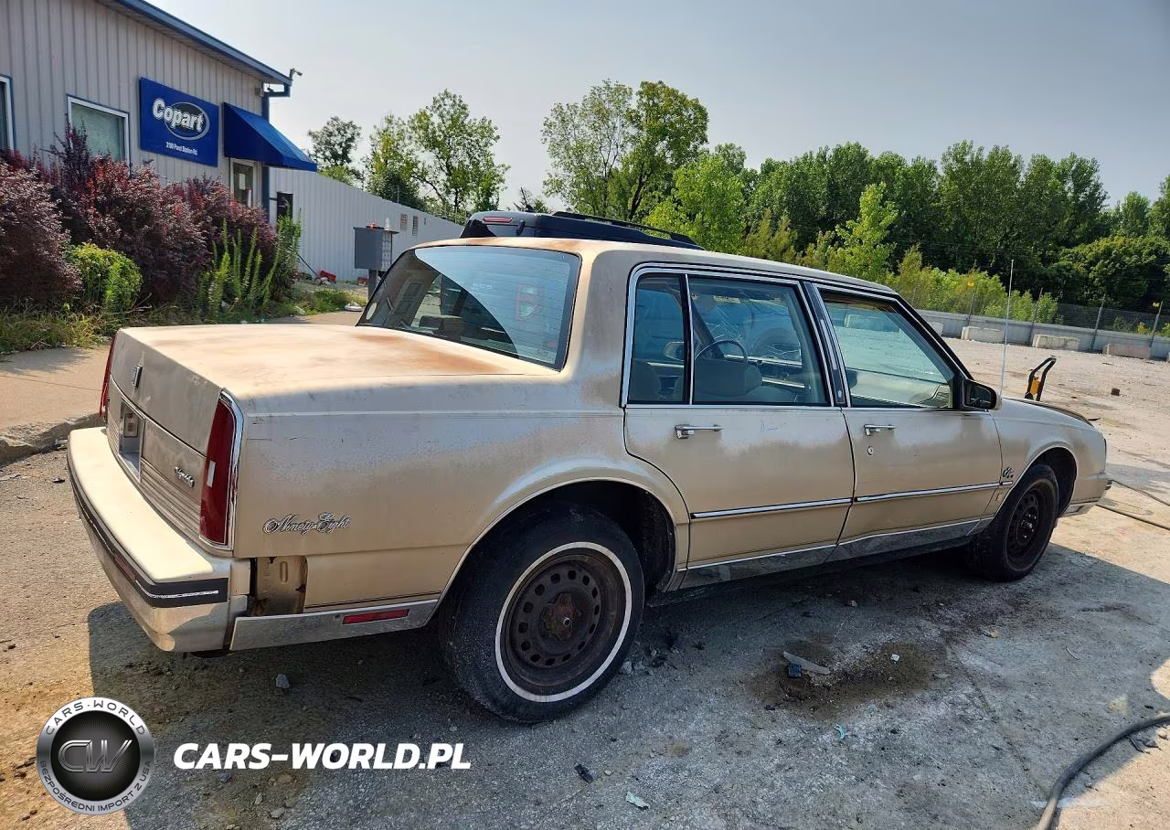 1987 Oldsmobile 98 Regency Brougham VIN:1G3CW5137H4312631 - 3