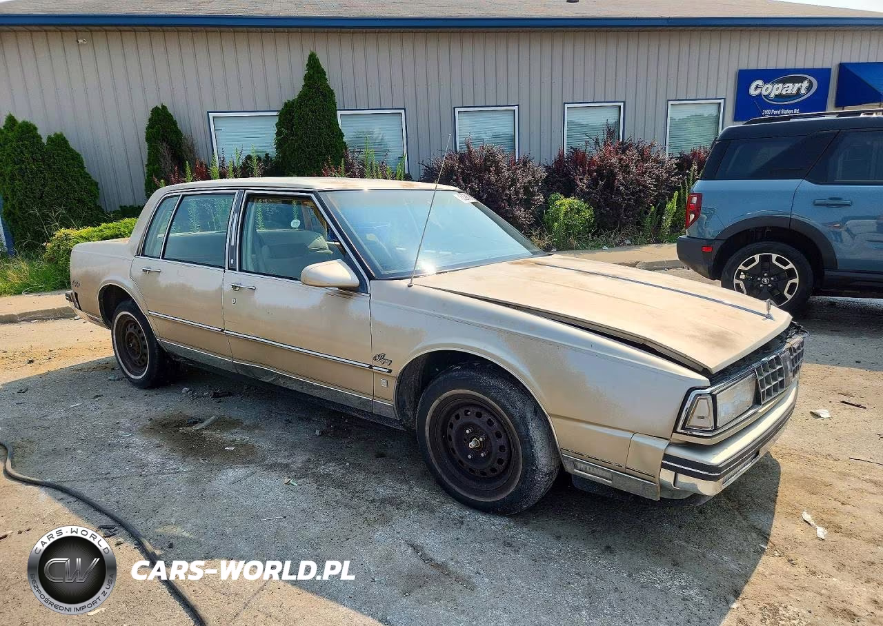 1987 Oldsmobile 98 Regency Brougham VIN:1G3CW5137H4312631 - 4