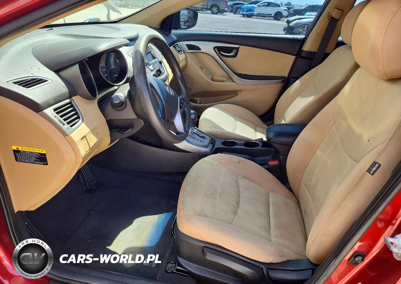2013 Hyundai Elantra Gls VIN:5NPDH4AEXDH385930 - 7