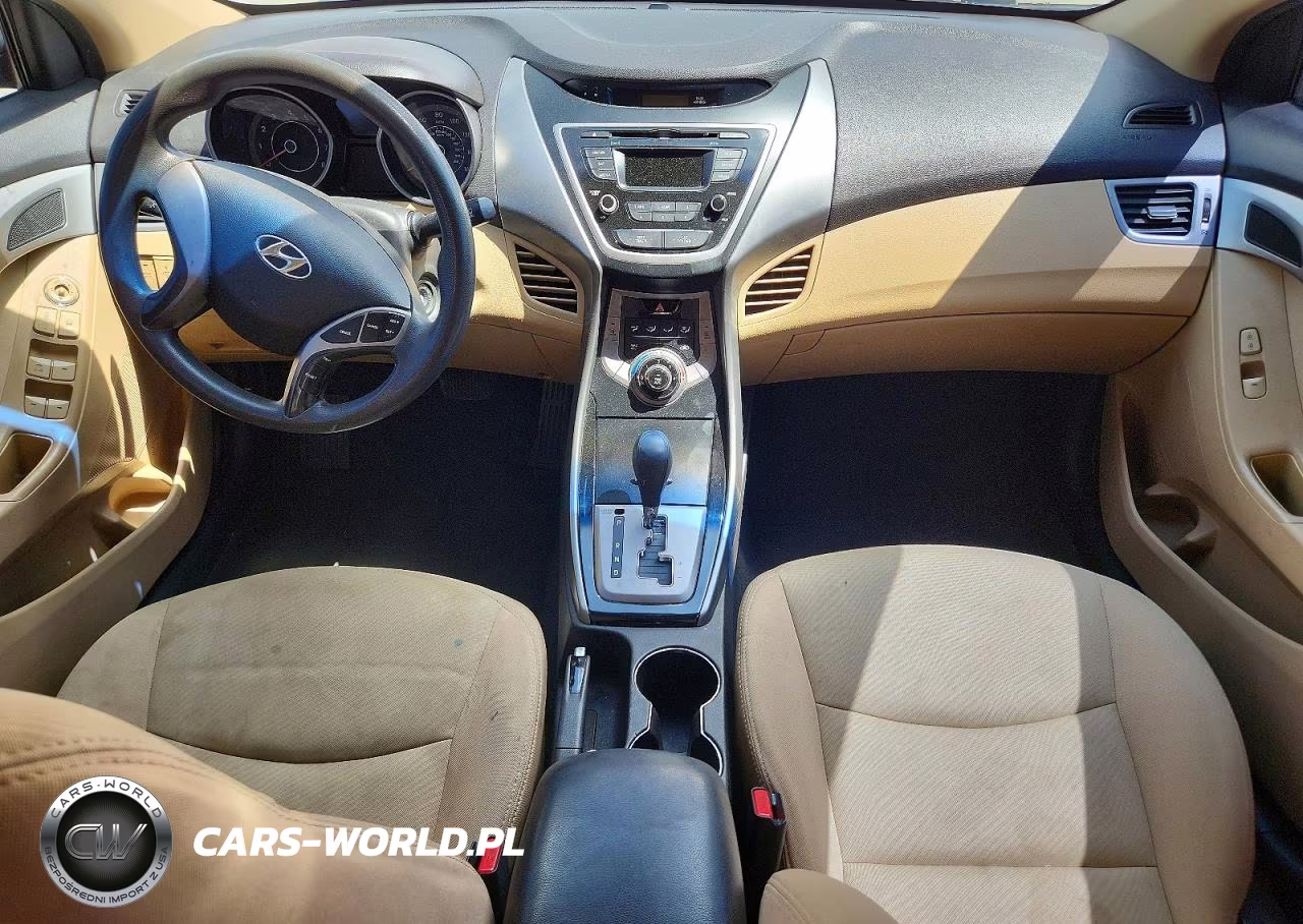 2013 Hyundai Elantra Gls VIN:5NPDH4AEXDH385930 - 8
