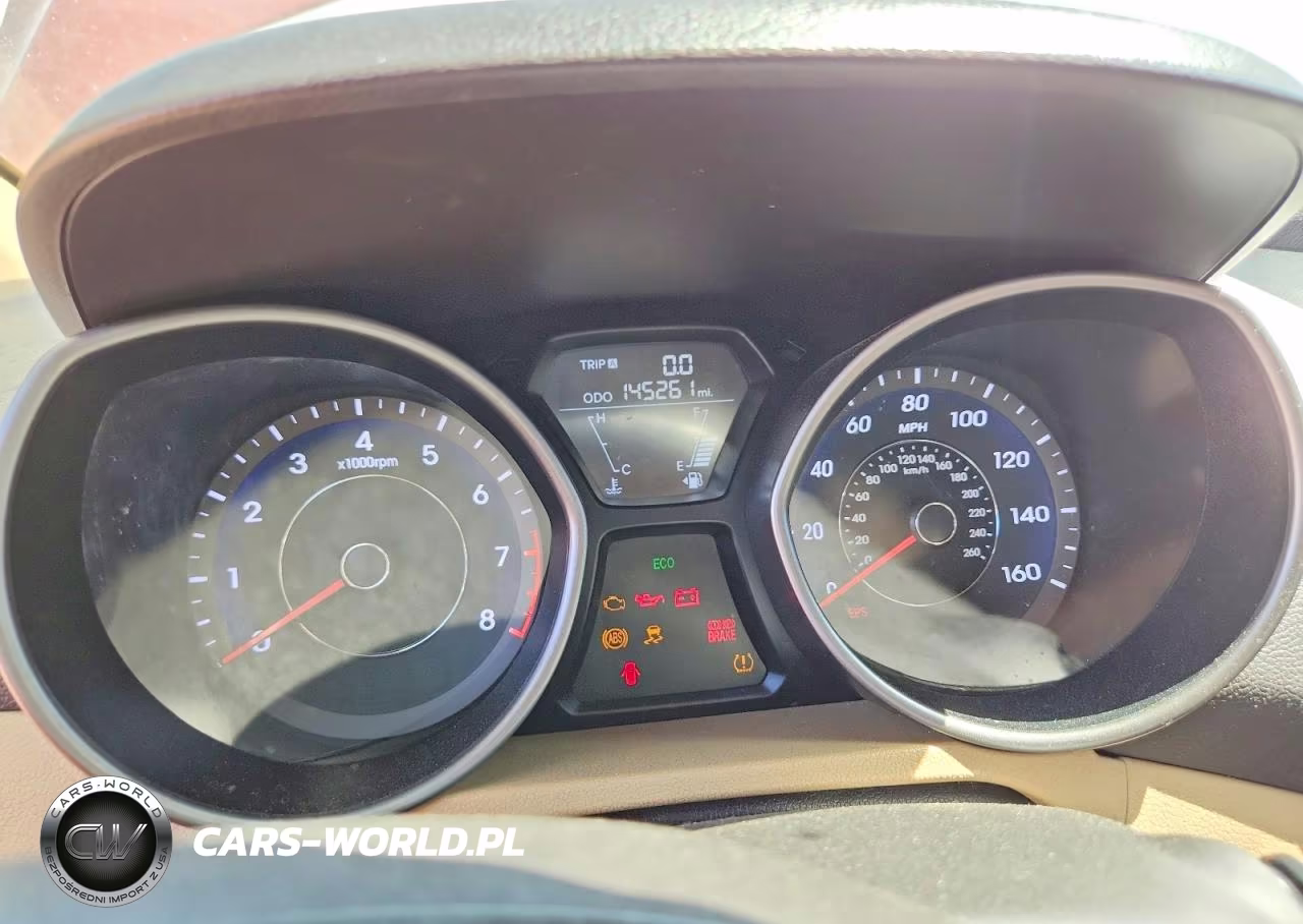 2013 Hyundai Elantra Gls VIN:5NPDH4AEXDH385930 - 9