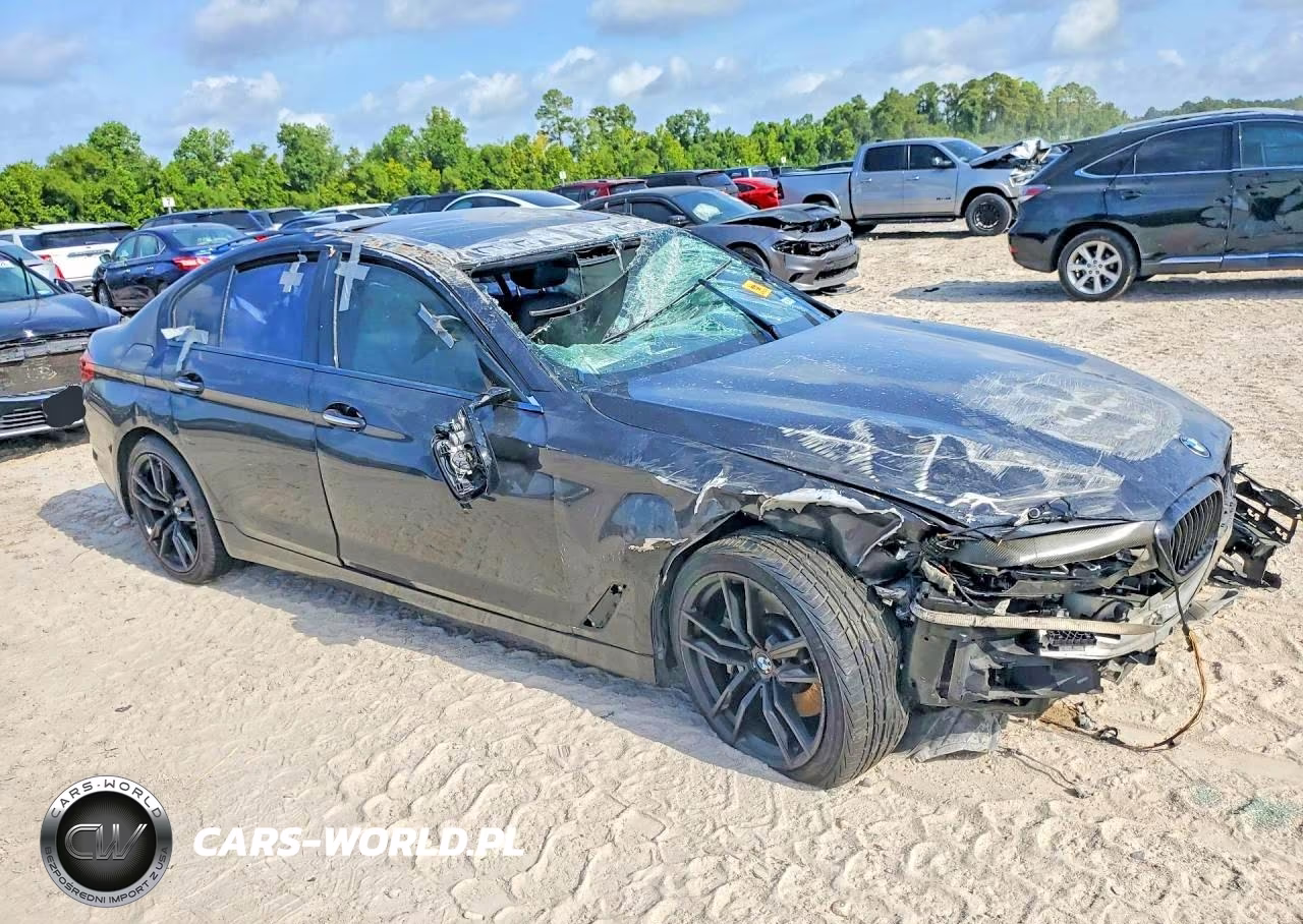 2018 BMW 530 I VIN:WBAJA5C59JWA36337 - 4