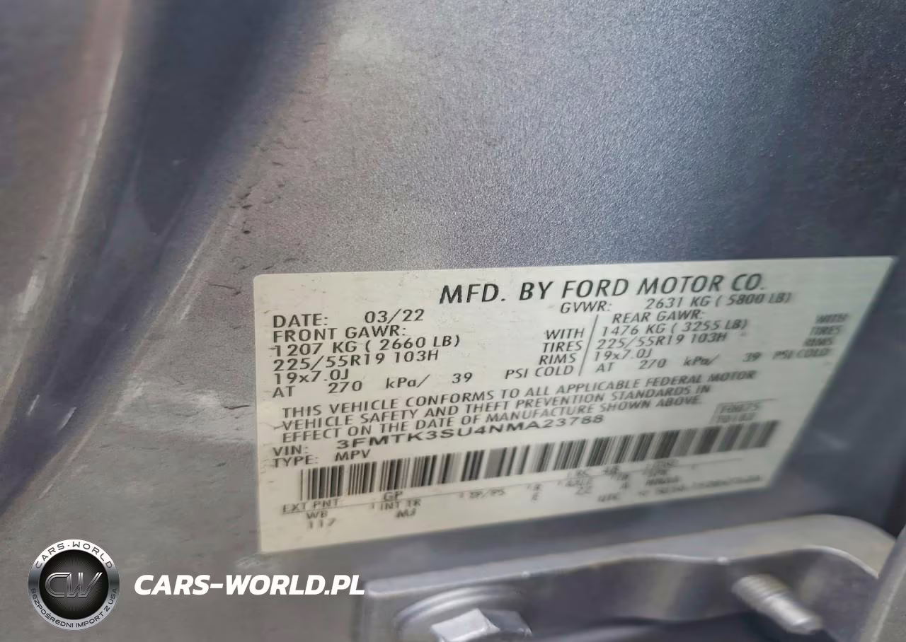 2022 Ford Mustang Mach-E Premium VIN:3FMTK3SU4NMA23788 - 13