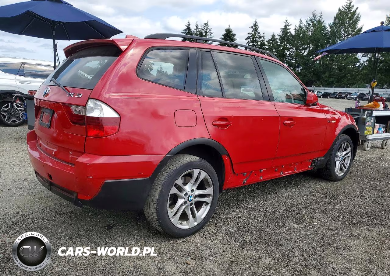2008 BMW X3 3.0Si VIN:WBXPC93488WJ20889 - 3