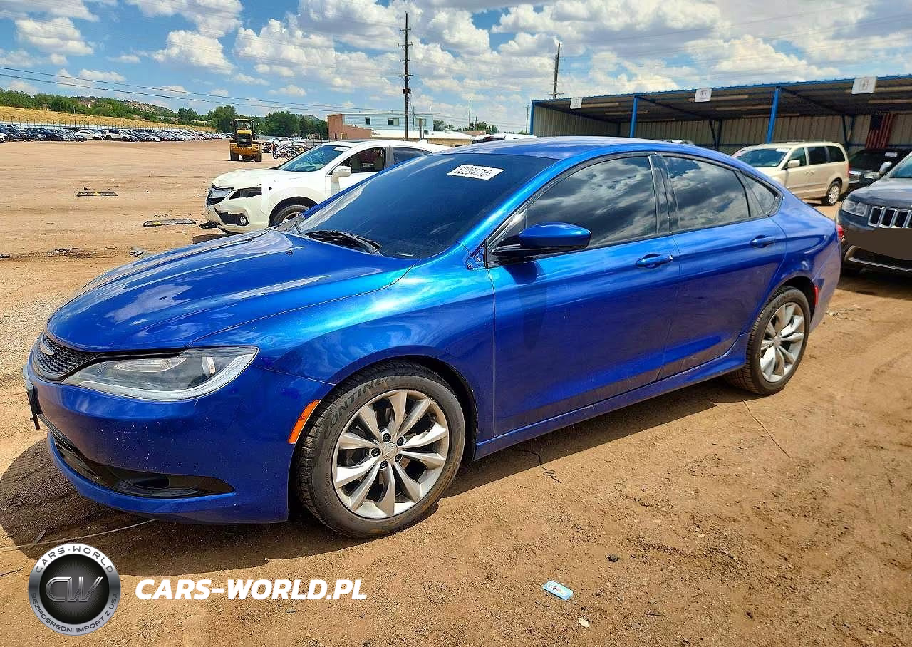 2015 Chrysler 200 S VIN:1C3CCCBB1FN712473 - 1