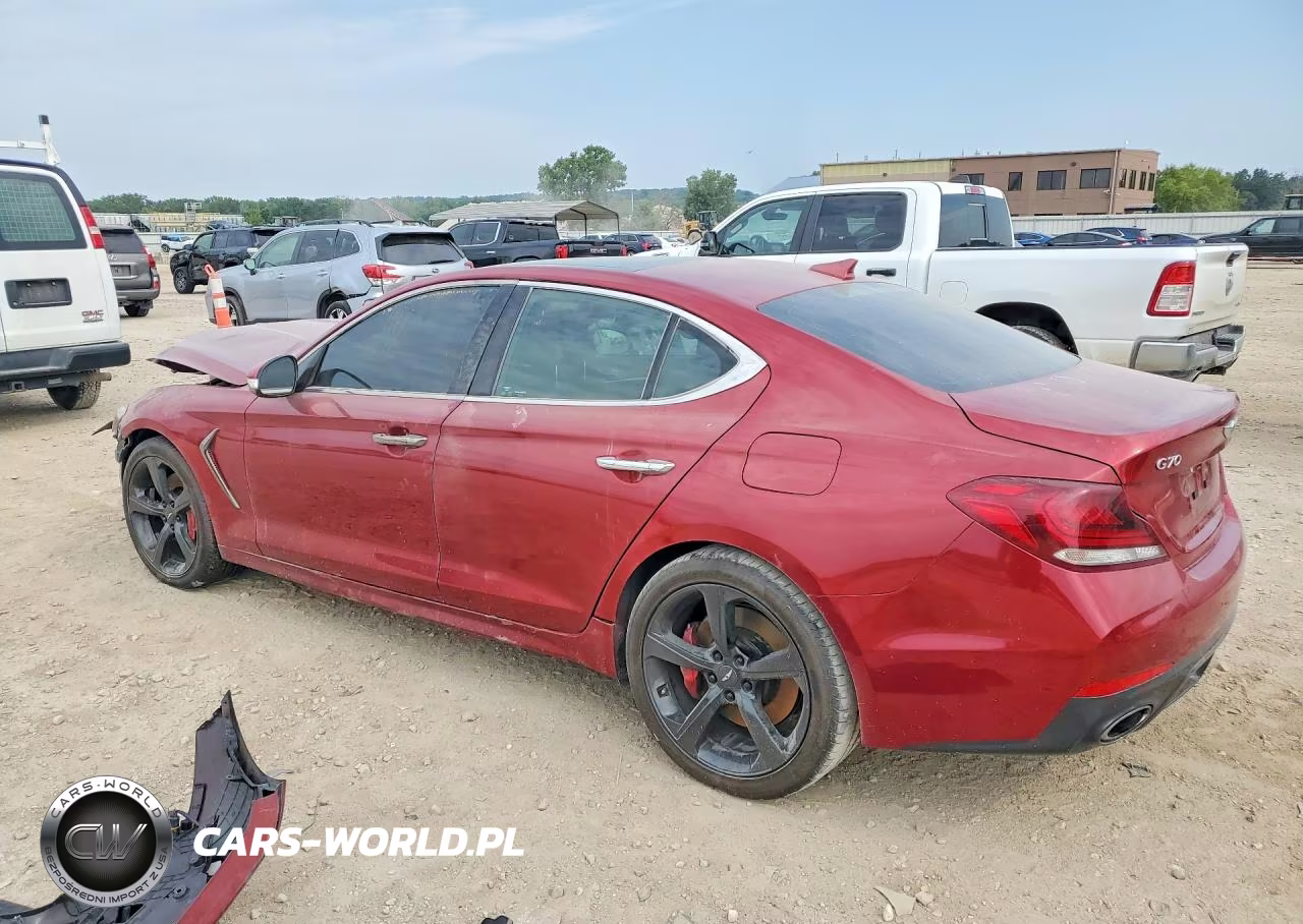 2019 Genesis G70 3.3T Dynamic Edition VIN:KMTG34LE6KU021727 - 2