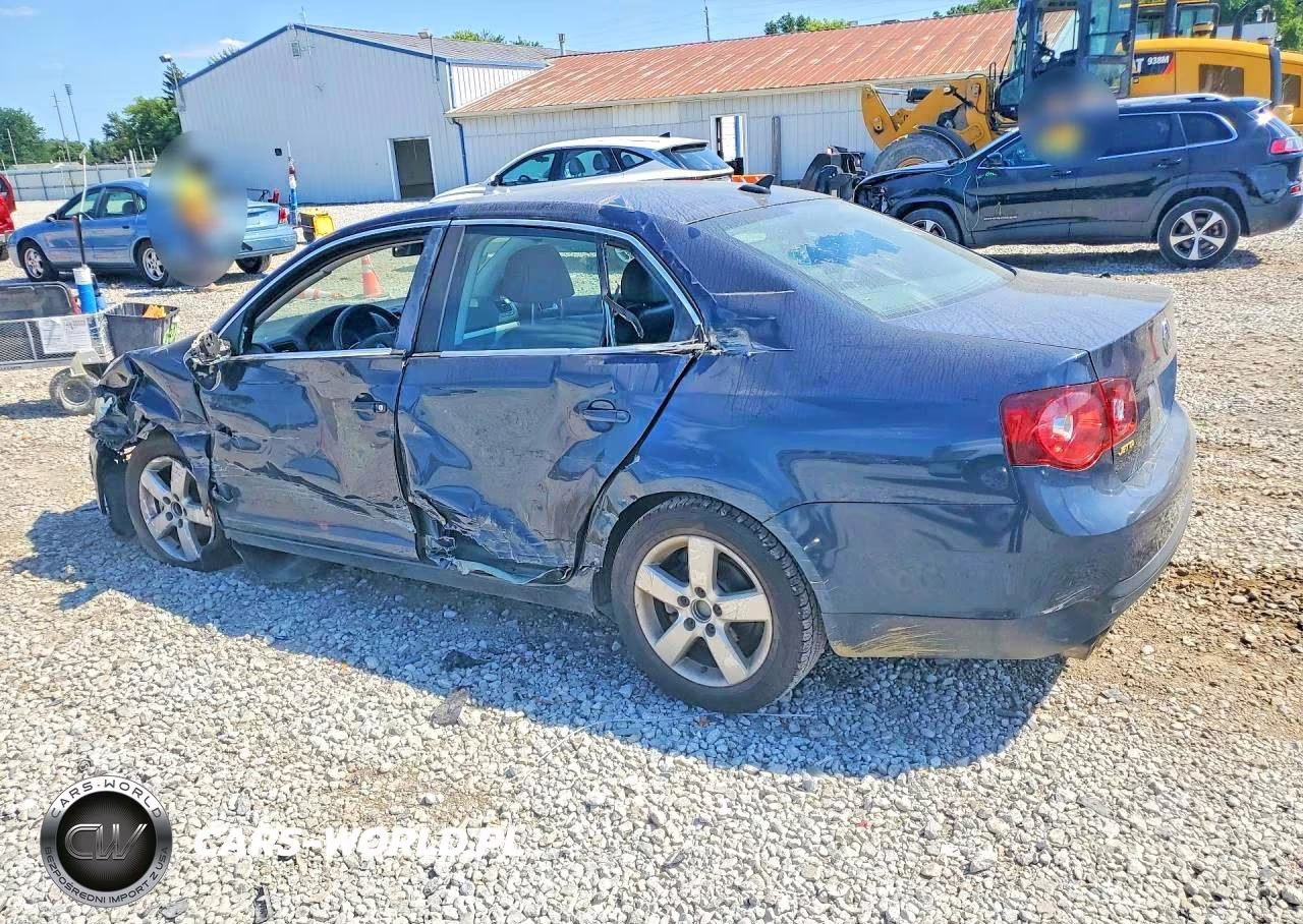 2008 Volkswagen Jetta Se VIN:3VWRM71K38M088584 - 2