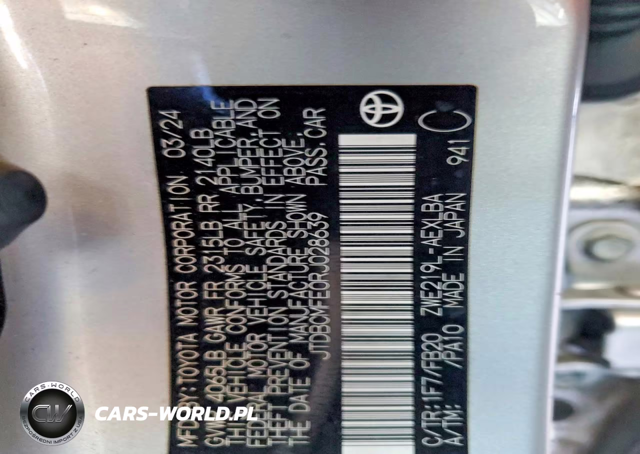 2024 Toyota Corolla Hybrid Le VIN:JTDBCMFE0RJ028639 - 12