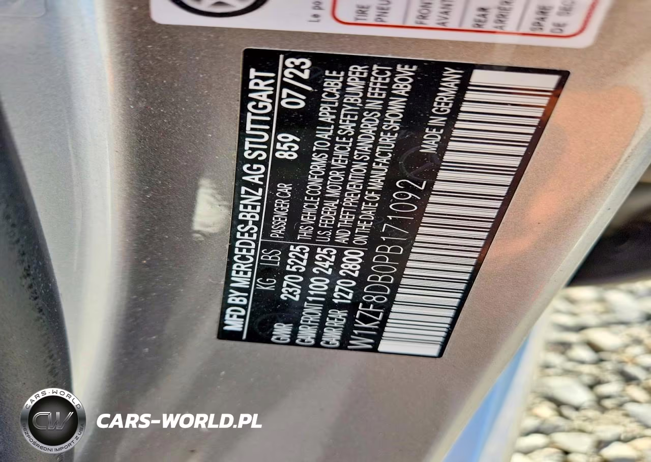 2023 Mercedes-Benz E 350 VIN:W1KZF8DB0PB171092 - 12