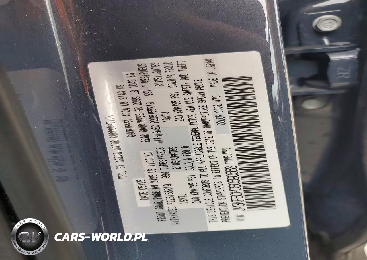 2025 Mazda Cx-5 Preferred VIN:JM3KFBCM0S0690568 - 13