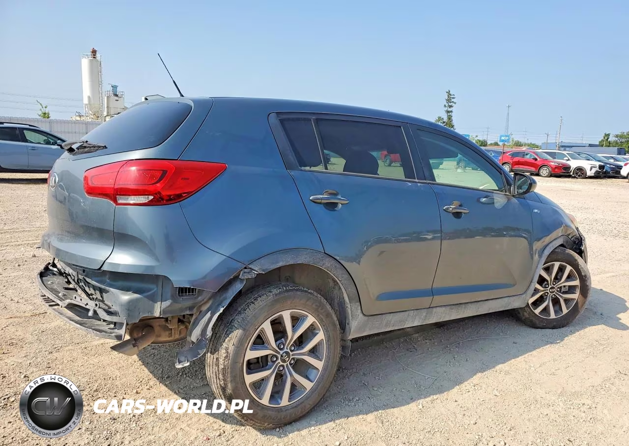 2014 Kia Sportage Lx VIN:KNDPBCAC8E7549107 - 3
