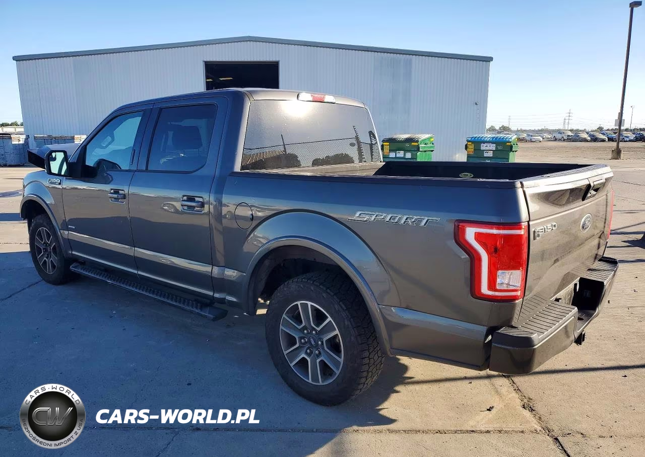 2015 Ford F150 Supercrew VIN:1FTEW1CP8FKD98025 - 2