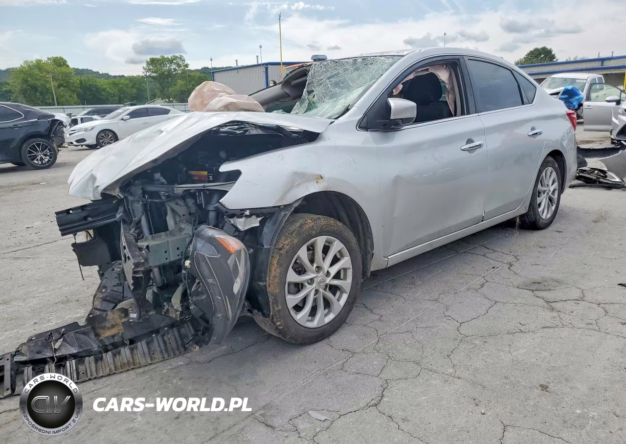 2019 Nissan Sentra Sv VIN:3N1AB7AP2KY428313 - 1