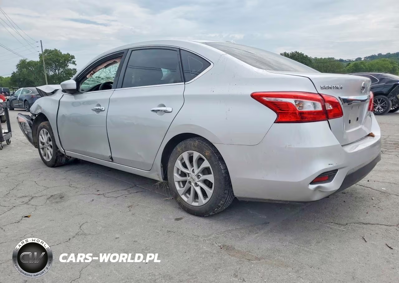 2019 Nissan Sentra Sv VIN:3N1AB7AP2KY428313 - 2