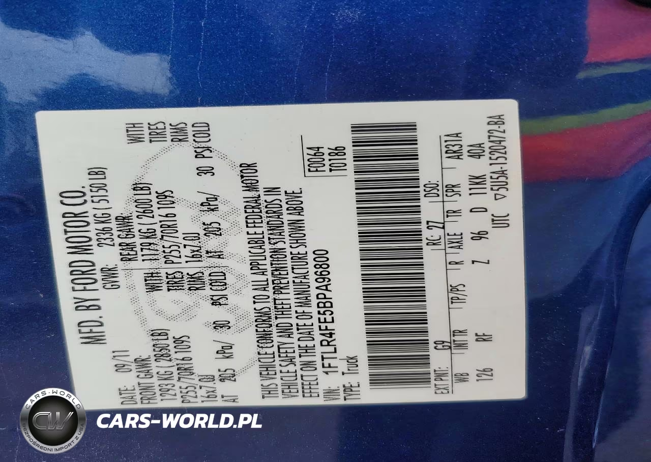 2011 Ford Ranger Super Cab VIN:1FTLR4FE5BPA96800 - 12