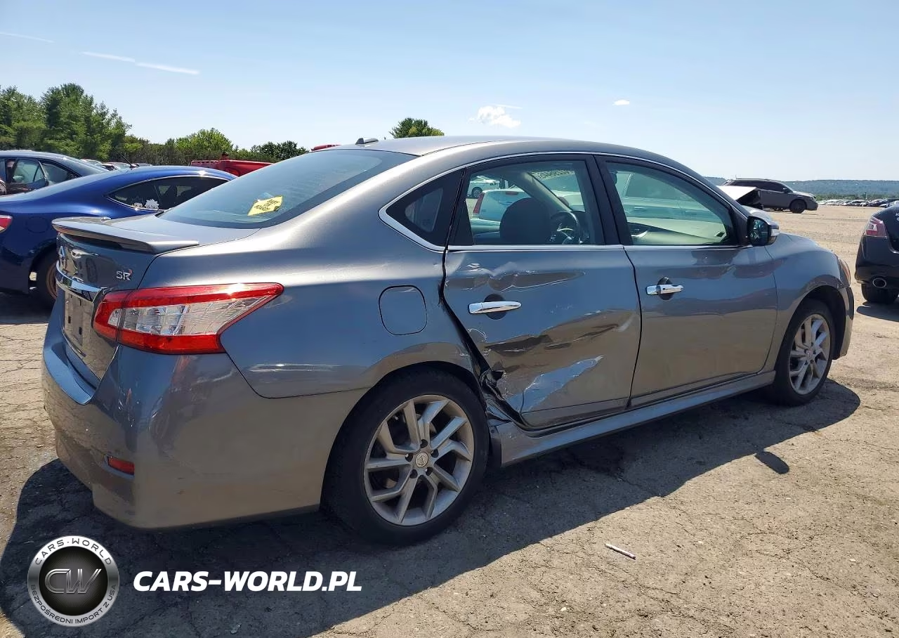 2015 Nissan Sentra Sr VIN:3N1AB7AP6FY338751 - 3