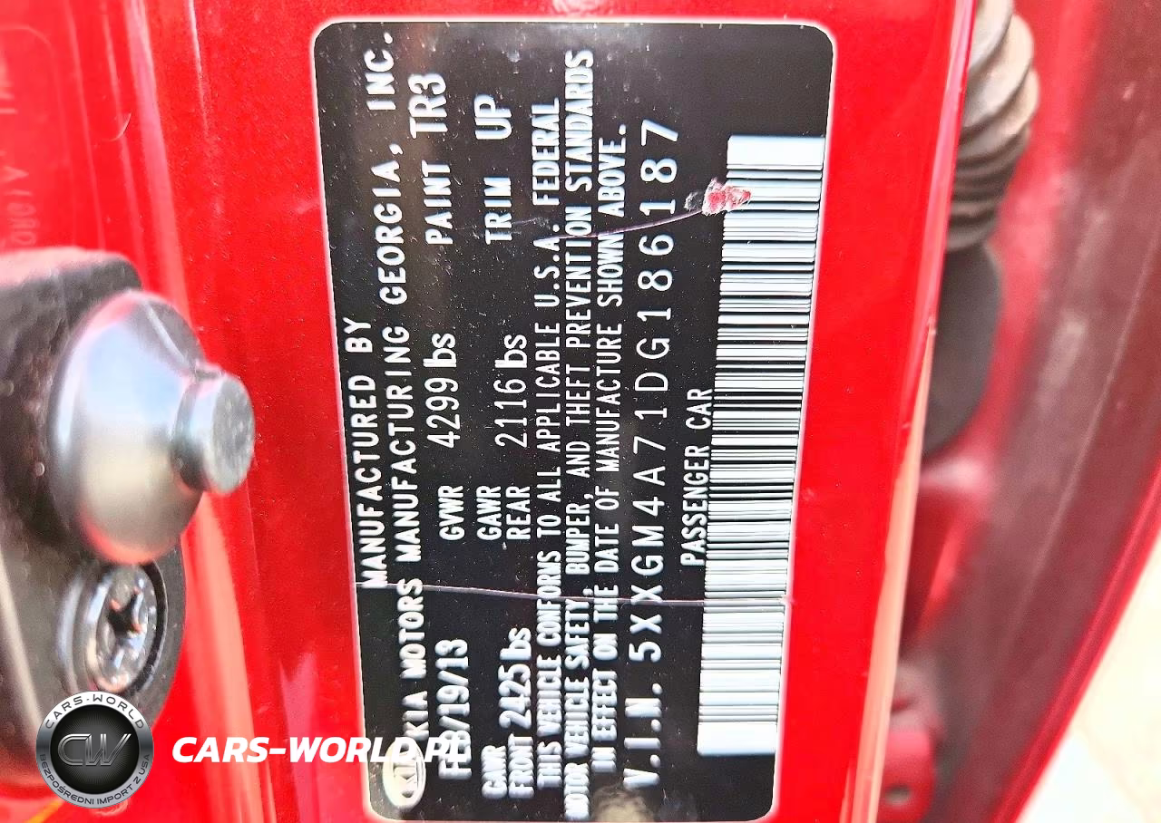 2013 Kia Optima Lx VIN:5XXGM4A71DG186187 - 12