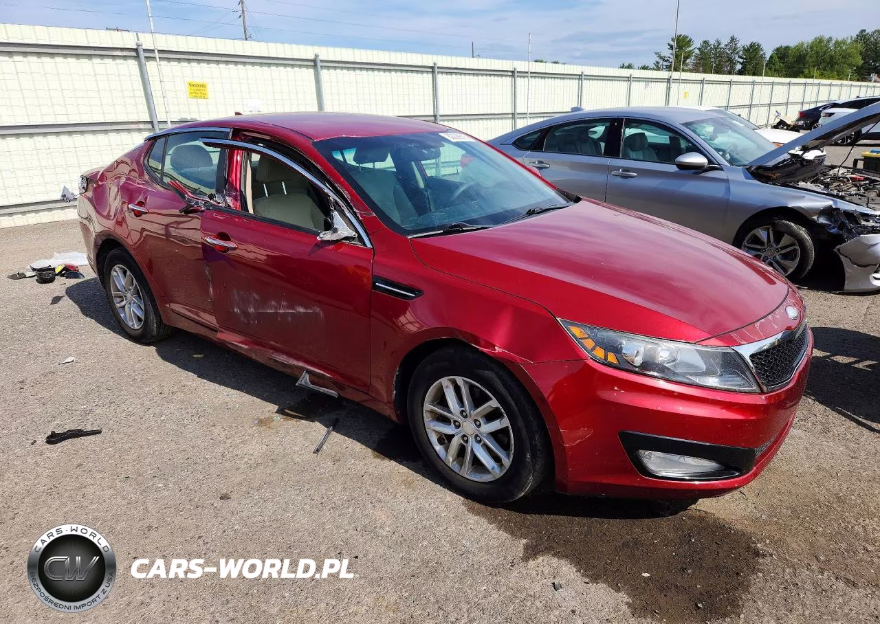2013 Kia Optima Lx VIN:5XXGM4A71DG186187 - 4