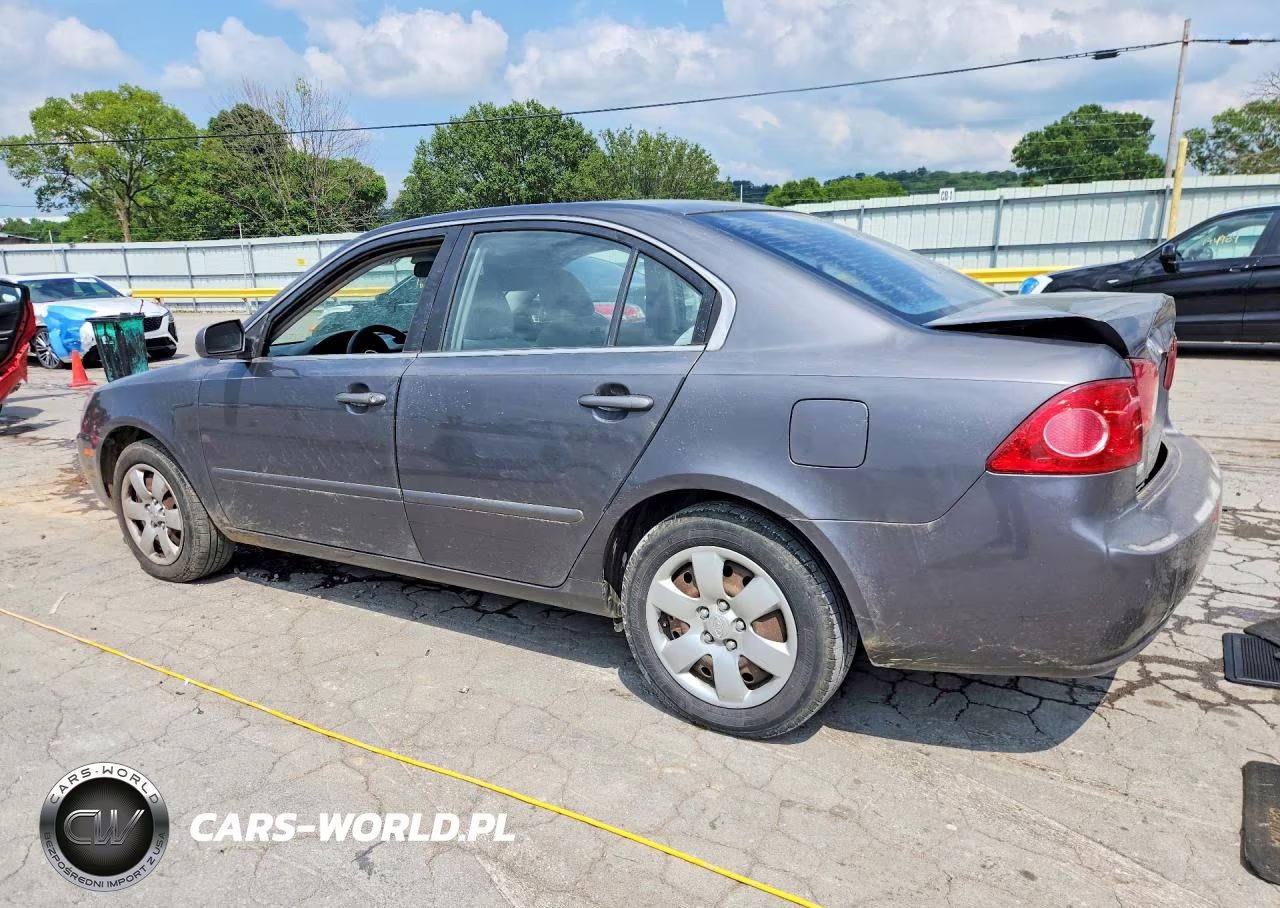 2008 Kia Optima Lx VIN:KNAGE123X85250774 - 2
