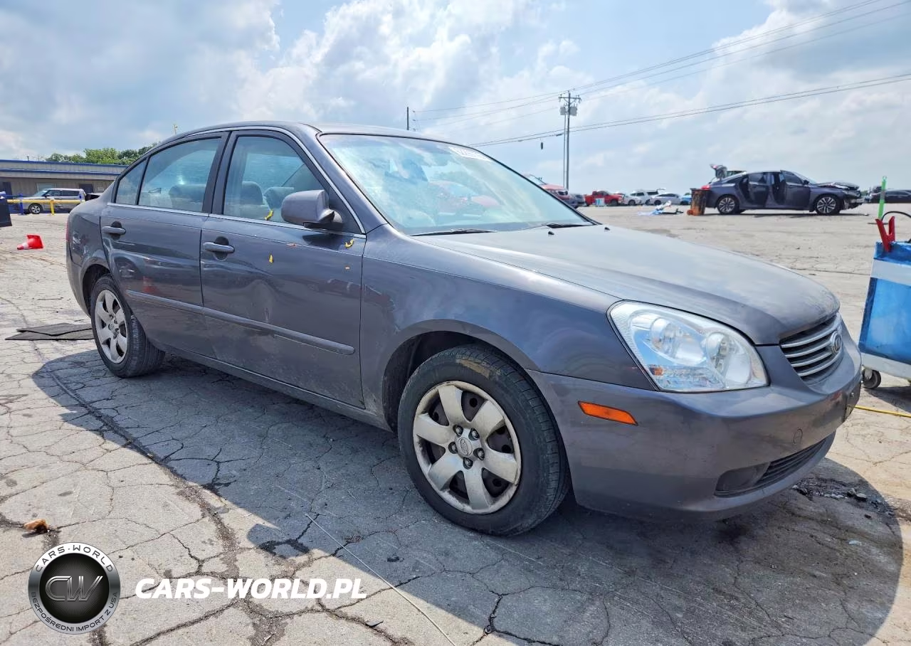2008 Kia Optima Lx VIN:KNAGE123X85250774 - 4