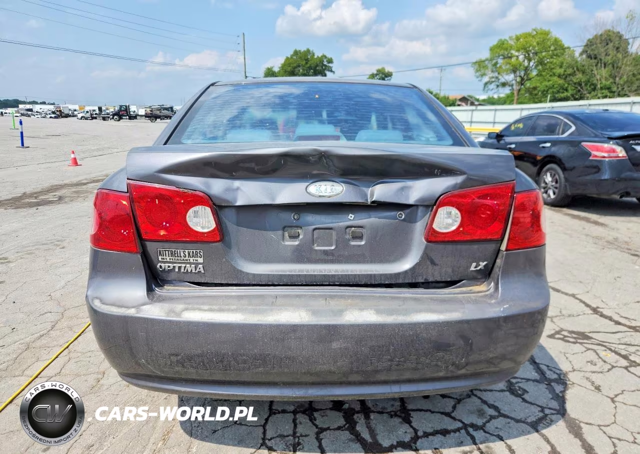2008 Kia Optima Lx VIN:KNAGE123X85250774 - 6