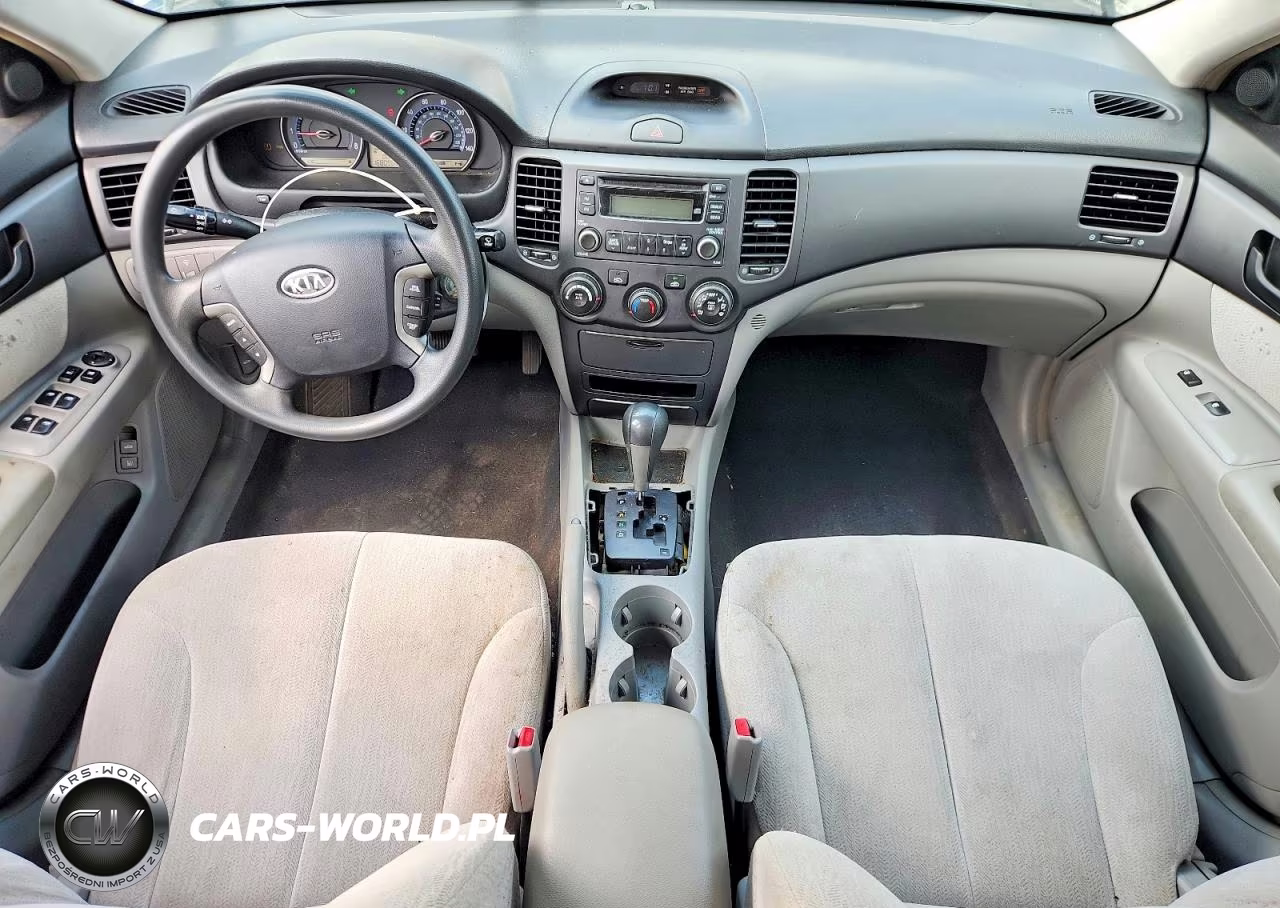 2008 Kia Optima Lx VIN:KNAGE123X85250774 - 8