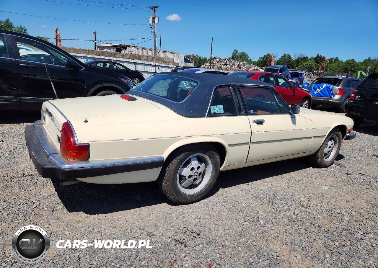 1987 Jaguar Xjsc He VIN:SAJNV3845HC137804 - 3
